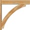 Ekena Millwork Thorton Block Rough Sawn Outlooker, Western Red Cedar, 8"W x 44"D x 44"H OUT08X44X44THR05RWR - alternate 3